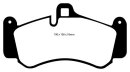 EBC Orangestuff High-End Rennbremsbeläge Vorderachse für PORSCHE 911 (997) 3.8 Turbo / DP91516