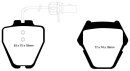 EBC Redstuff Keramik Bremsbeläge 8 Stück Vorderachse mit ABE für VW PHAETON (3D1, 3D2, 3D3, 3D4, 3D6, 3D7, 3D8, 3D9) 4.2 V8 4motion / DP31348C
