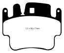 EBC Redstuff Keramik Bremsbeläge Vorderachse mit ABE für PORSCHE 911 (996) 3.4 Carrera 4 / DP31514C
