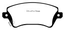 EBC Redstuff Keramik Bremsbeläge Vorderachse für TOYOTA COROLLA (_E12_) 2.0 D-4D (CDE120_) / DP31457C