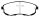 EBC Redstuff Keramik Bremsbeläge Vorderachse für NISSAN TIIDA Schrägheck (C11X) 1.6 / DP31636C
