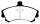 EBC Redstuff Keramik Bremsbeläge Vorderachse mit ABE für MITSUBISHI CARISMA (DA_) 1.9 TD (DA4A) / DP31045C