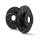 EBC Turbo Groove Disc Black Bremsscheiben Vorderachse mit ABE für SKODA SUPERB II Kombi (3T5) 2.0 TDI 16V 4x4 / GD1201
