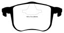 EBC Yellowstuff High-End Bremsbeläge Vorderachse mit...