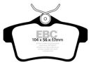 EBC Yellowstuff High-End Bremsbeläge Hinterachse...