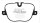 EBC Yellowstuff High-End Bremsbeläge Hinterachse für LAND ROVER RANGE ROVER SPORT (L320) 5.0 4x4 / DP42068R
