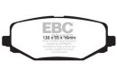 EBC Yellowstuff High-End Bremsbeläge Hinterachse...