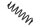 Bilstein B3 Schraubenfeder Hinterachse für AUDI A3 Sportback (8VA, 8VF) 2.0 TDI / 36-292912