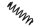 Bilstein B3 Schraubenfeder Hinterachse für VW GOLF VII Variant (BA5, BV5) 1.6 TDI 4motion / 36-292790
