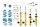 BILSTEIN B16 DampTronic Gewindefahrwerk mit elektronischer Dämpfkraftverstellung für SEAT LEON Kasten/Schrägheck (5F1) 1.4 TSI - 103 KW / 49-255874
