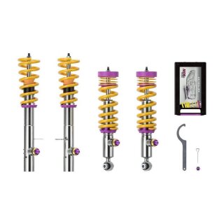 KW Gewindefahrwerk Variante 4 inox inkl. Stilllegungskit für BMW X6 (G06, F96) M - 441 KW / 3A7200CR