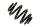 BILSTEIN B3 Schraubenfeder Hinterachse für BMW 3 Coupe (E46) 318 Ci - 103 KW / 38-233715