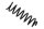 BILSTEIN B3 Schraubenfeder Vorderachse für MERCEDES-BENZ C-KLASSE (W205) C 300 4-matic (205.049) - 180 KW / 37-289690