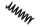 BILSTEIN B3 Schraubenfeder Hinterachse für MERCEDES-BENZ CLS (C218) CLS 63 AMG 4-matic (218.392) - 410 KW / 36-277193