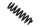 BILSTEIN B3 Schraubenfeder Hinterachse für MERCEDES-BENZ C-KLASSE (W205) C 200 EQ Boost (205.077) - 135 KW / 36-291465