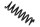 BILSTEIN B3 Schraubenfeder Vorderachse für BMW X5 (E70) xDrive 35 d - 210 KW / 37-299064