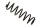 BILSTEIN - B3 Fahrwerksfeder Hinterachse für SKODA OCTAVIA (1U2) 1.8 T / 36-200849