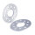 H&R TRAK+ Spurverbreiterung DR 10 mm silber für AUDI 90 (89, 89Q, 8A, B3) 2.0 quattro - 101 KW / 10234571