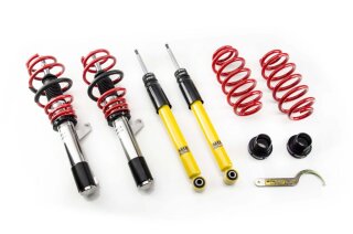 MTS Gewindefahrwerk Street Inox für VW GOLF V (1K1) 1.6 FSI - 85 KW / XMTSGWVW31