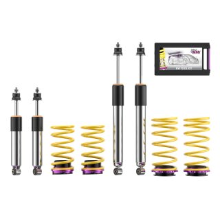 KW Gewindefahrwerk V3 inox für OPEL KADETT C 1.6 S - 55 KW / 35260080