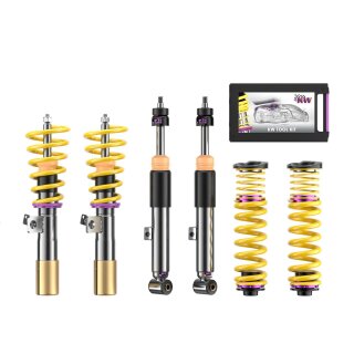 KW Gewindefahrwerk V3 inox mit Stilllegung für elektronische Dämpfer für BMW 4 Coupe (G22, G82) M4 Competition M xDrive - 390 KW / 352200EQ