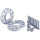H&R TRAK+ Spurverbreiterung mit ABE DR-ABE 20mm silber für AUDI A5 Sportback (8TA) 3.0 TDI quattro - 176 KW / 55668-10