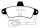 EBC Blackstuff Bremsbeläge Hinterachse für FORD MONDEO I (GBP) 1.8 TD - 65 KW / DP965