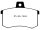 EBC Greenstuff Bremsbeläge Hinterachse für AUDI 80 Avant (8C, B4) 2.0 E 16V quattro - 103 KW / DP2370