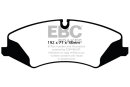EBC Blackstuff Bremsbeläge Vorderachse für LAND...