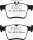 EBC Greenstuff Bremsbeläge Hinterachse für SEAT ATECA (KH7, KHP) 1.0 TSI - 85 KW / DP22153