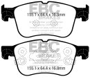 EBC Greenstuff Bremsbeläge Vorderachse für FORD...