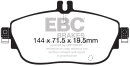 EBC Greenstuff Bremsbeläge Vorderachse für...
