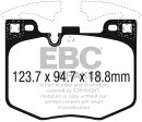EBC Greenstuff Bremsbeläge Vorderachse für BMW...