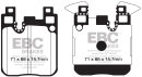 EBC Yellowstuff Bremsbeläge Hinterachse für BMW...