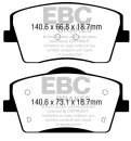 EBC Yellowstuff Bremsbeläge Vorderachse für KIA...
