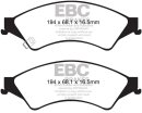 EBC Yellowstuff Bremsbeläge Vorderachse für...
