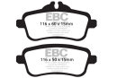 EBC Yellowstuff Bremsbeläge Hinterachse für...