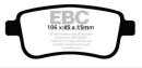 EBC Yellowstuff Bremsbeläge Hinterachse für...