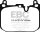 EBC Blackstuff Bremsbeläge Vorderachse für MINI MINI (F56) Cooper S JCW - 155 KW / DPX2271