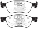 EBC Blackstuff Bremsbeläge Vorderachse für FORD...