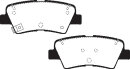 EBC Blackstuff Bremsbeläge Hinterachse für KIA...