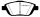 EBC Blackstuff Bremsbeläge Vorderachse für CITROEN C3 AIRCROSS II (2R_, 2C_) 1.6 BlueHDi 115 - 85 KW / DPX2073