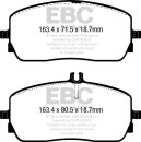 EBC Blackstuff Bremsbeläge Vorderachse für...