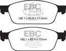 EBC Bluestuff NDX Bremsbeläge Hinterachse für...