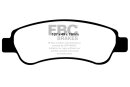 EBC Blackstuff Bremsbeläge Hinterachse für FIAT...