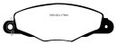 EBC Blackstuff Bremsbeläge Vorderachse für...