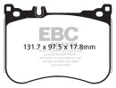 EBC Redstuff Bremsbeläge Vorderachse für...