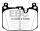 EBC Bluestuff NDX Bremsbeläge Vorderachse für BMW 3 (F30, F80) M3 Competition - 331 KW / DP52360NDX