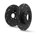 EBC Slotted Disc 323mm Vorderachse für AUDI A6 C4...