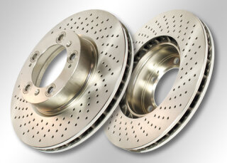 EBC Premium Disc gelocht 284mm Vorderachse für ABARTH 500C / 595C / 695C (312_) 1.4 (312.AXF1A, 312AXF11, 312AXD1A) - 103 KW / D414D